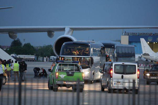 Athletic Bilbao şi Atletico Madrid au sosit la Bucureşti